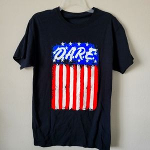 Vintage Dare shirt mens small black